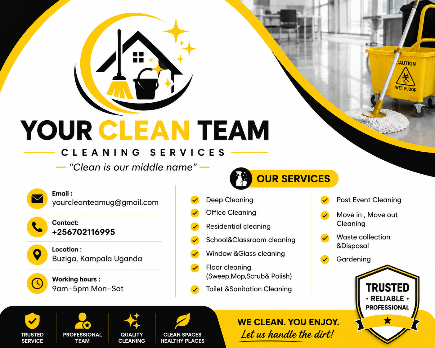 Your Clean Team Cleaning Services